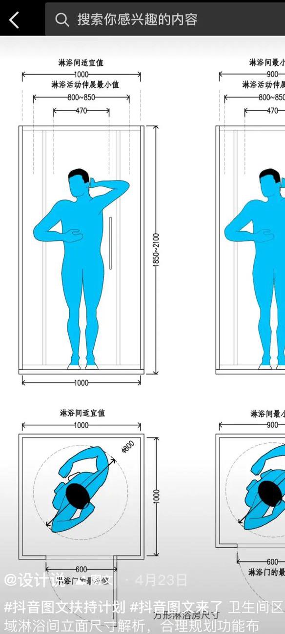 整体淋浴房尺寸